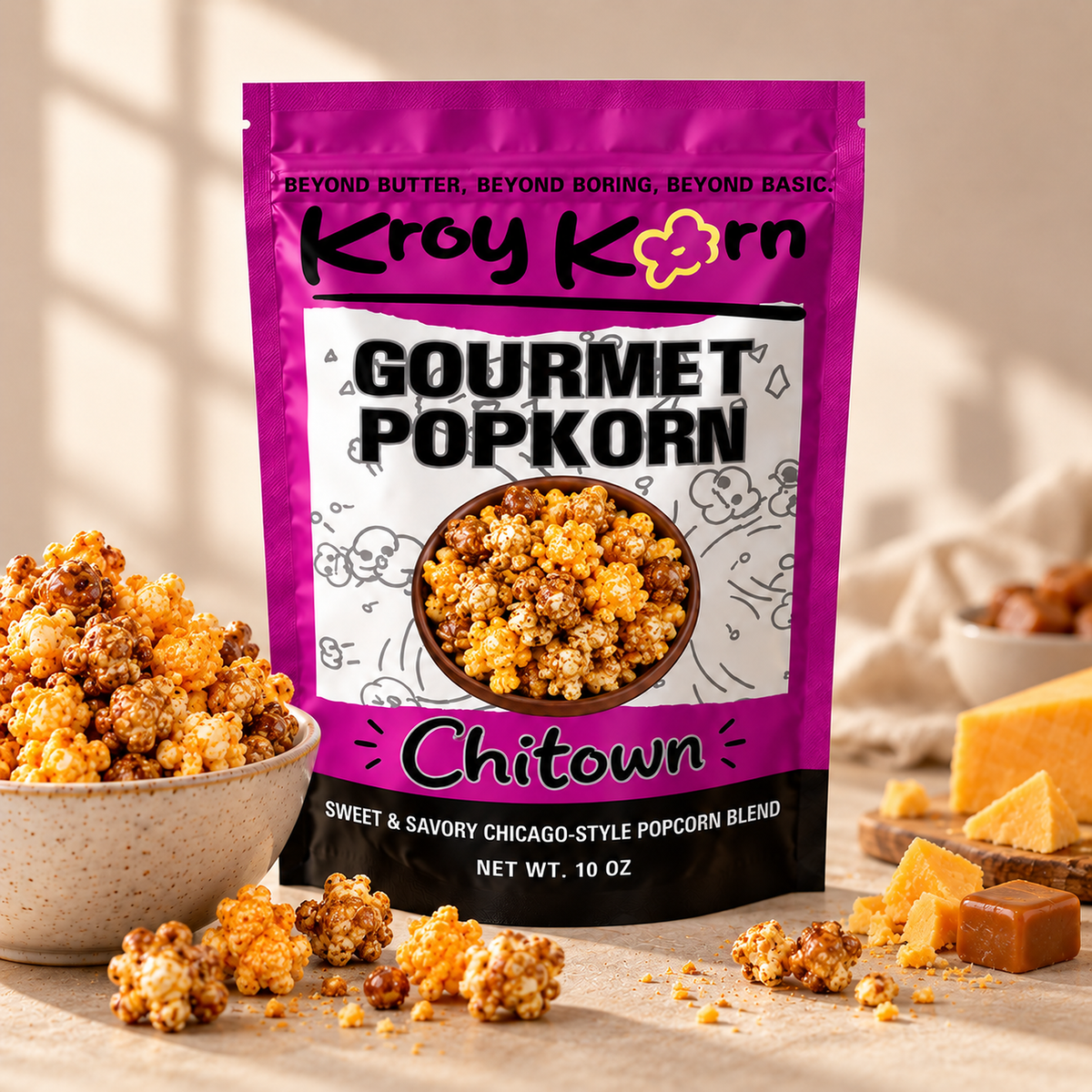 KroyKorn ChiTown Popkorn - 10oz bag