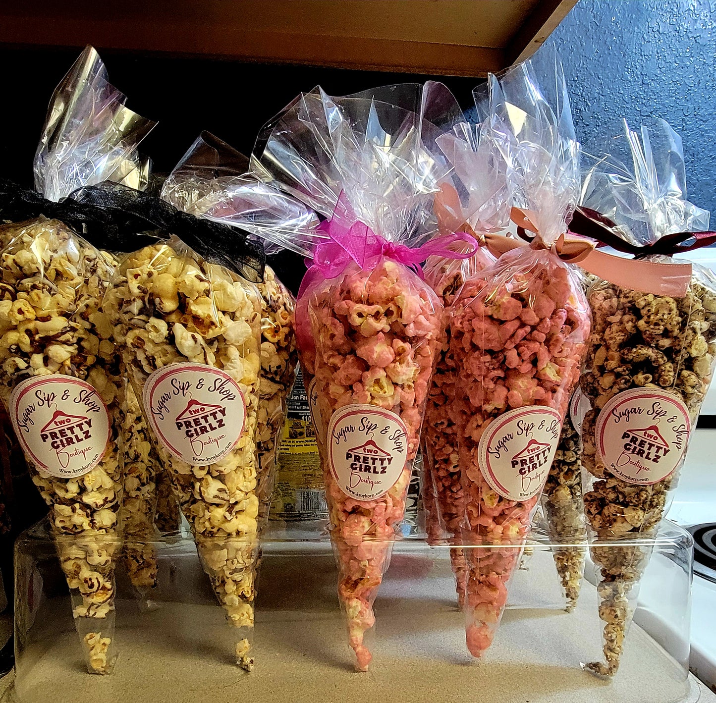 Party Cone Korn at $84.99 only from Kroy Korn Gourmet Popcorn